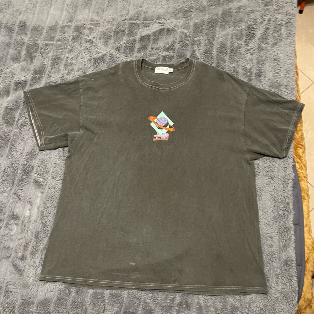 Topman Faded Black Oversized Shirt Size Large L Men’s Worn
